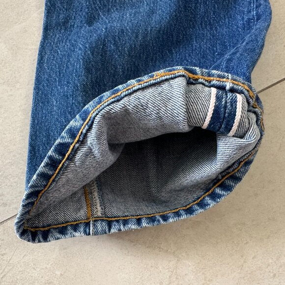 Levi's Vintage Clothing LVC 1947 501xx Selvedge Straight Leg Denim Jeans 33x32 - Picture 7 of 9